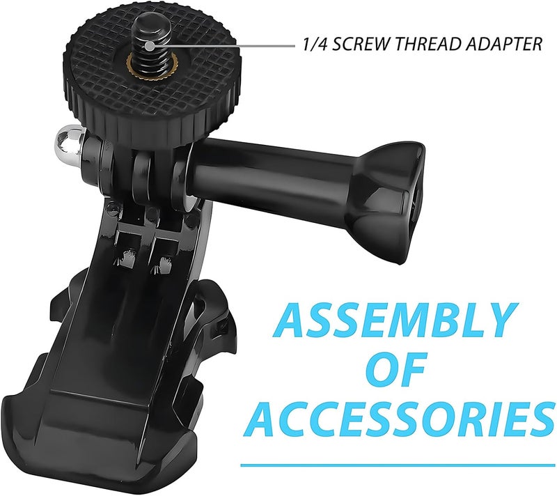 Sruim Adjustable Chest Mount Harness for Insta360 X5 X4 X3 X2 X ACE Pro ONE RS R GO 2 3, Chest Strap Body Mount Accessories Compatible with Gopro Hero Series and DJI Osmo Action 5 Pro Cameras Attachments - Image 4